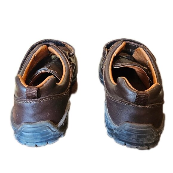 MB by Minibel kids boys leather velcro shoes brown size 33 Eur 1.5 US - Picture 5 of 7
